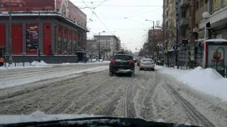 Winter in Bulgaria, Sofia city