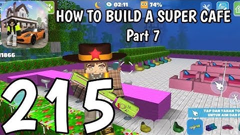 School Party Craft - How to Build a Super Cafe Part 7 - Gameplay Walkthrough Part 215 (iOS, Android)