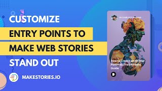 Each entry point design element helps Web Stories stand out from other content