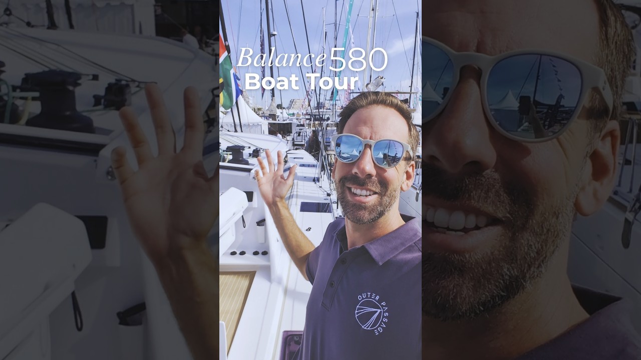 ⁣Balance 580 Catamaran Tour | Award-Winning Performance Sailboat at La Grande-Motte