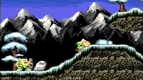 The Lost Vikings, SNES, Intro