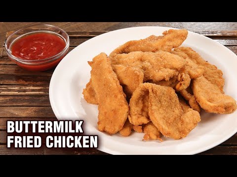 Buttermilk Fried Chicken Recipe - Best Fried Chicken - How To Make Buttermilk Fried Chicken - Varun