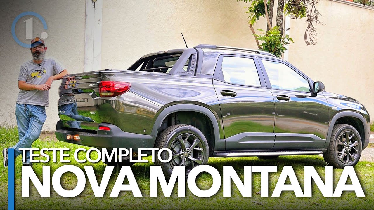 NOVA CHEVROLET MONTANA TESTADA! DESEMPENHO E CONSUMO DA PICAPE 1.2 TURBO!