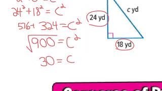 Course 3: L.5-5 The Pythagorean Theorem
