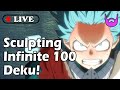 Sculpting Deku from My Hero Academia | Blender 2.82 live stream
