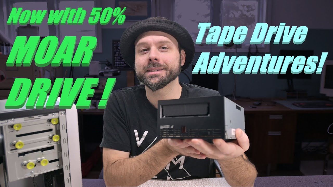 Tape Drive Adventures 2.5 : My Drive Failed ! so I replaced it.