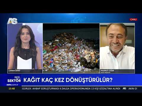 AS TV / MAHMUT CİĞER, PRESIDENT OF THE PAPER RECYCLING INDUSTRIALISTS ASSOCIATION (AGED)