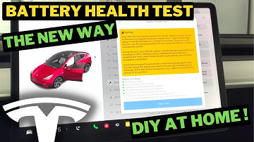 Tesla Battery Health Test | The New Easier Way | Model Y | Model 3