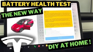 Tesla Battery Health Test The New Easier Way Model Y Model 3