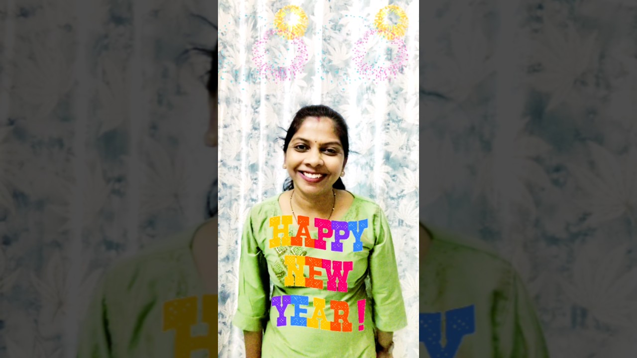 English number and happy new year song 