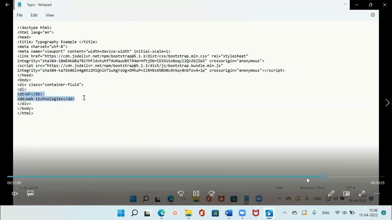 wt 32 Bootstrap Typography List Classes listunstyled list