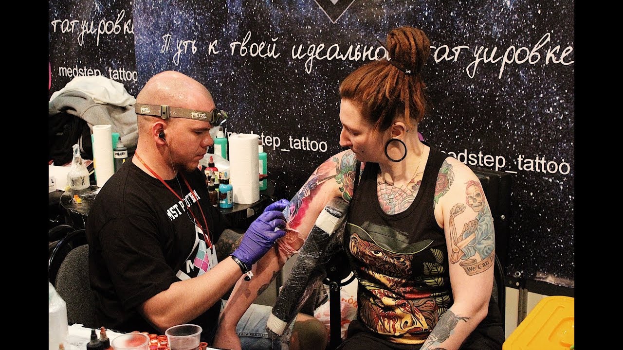 Med Step Tattoo на 16 Фестивале Татуировке в Москве (День второй)