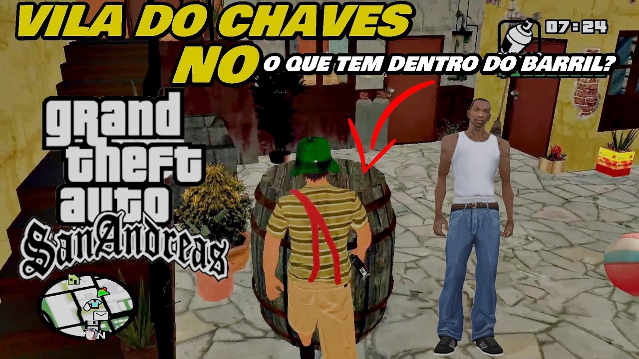 Chaves para o GTA: San Andreas para PC - CCM