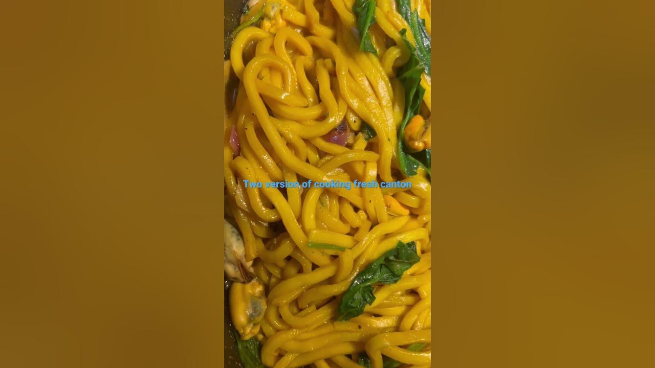 Can’t resist Fresh canton two version of mine 😋 YouTube