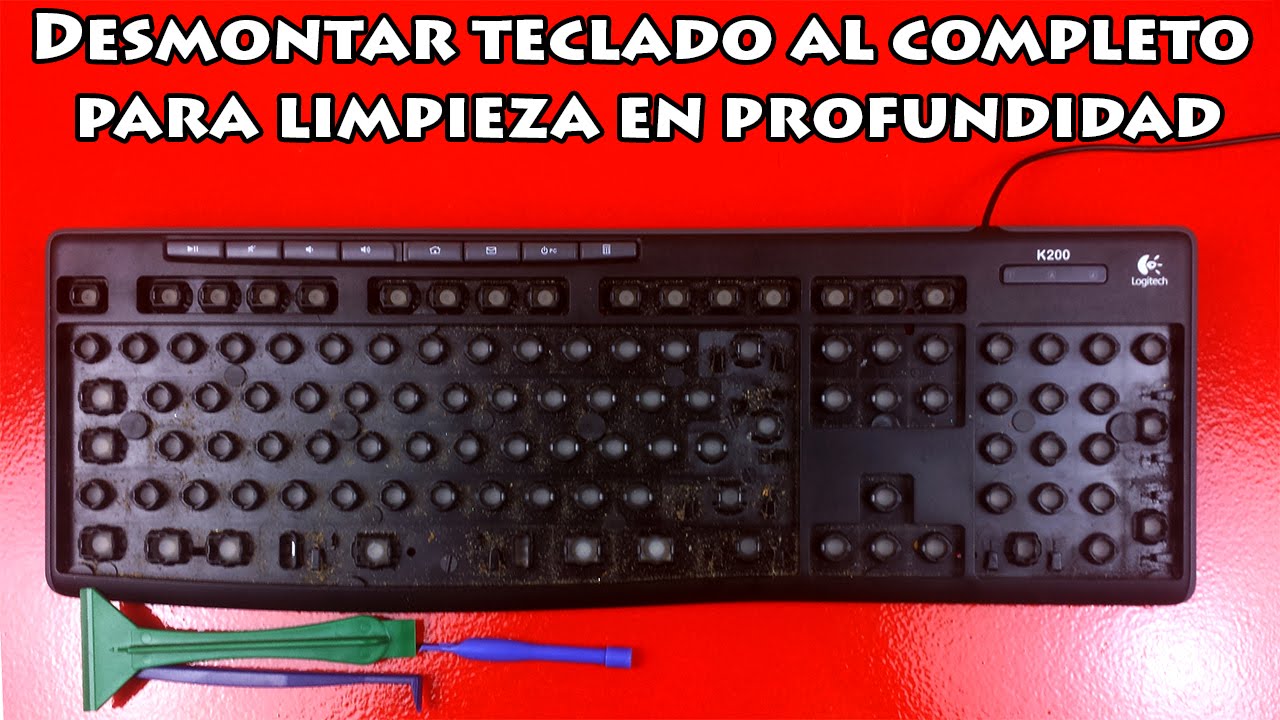 Quiere limpiar el teclado? Un teclado higiénico en 3 pasos