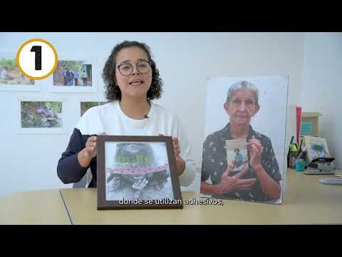 Tutorial para realizar primeros auxilios de fotografías (paso 1) - Archivo de los Derechos Humanos
