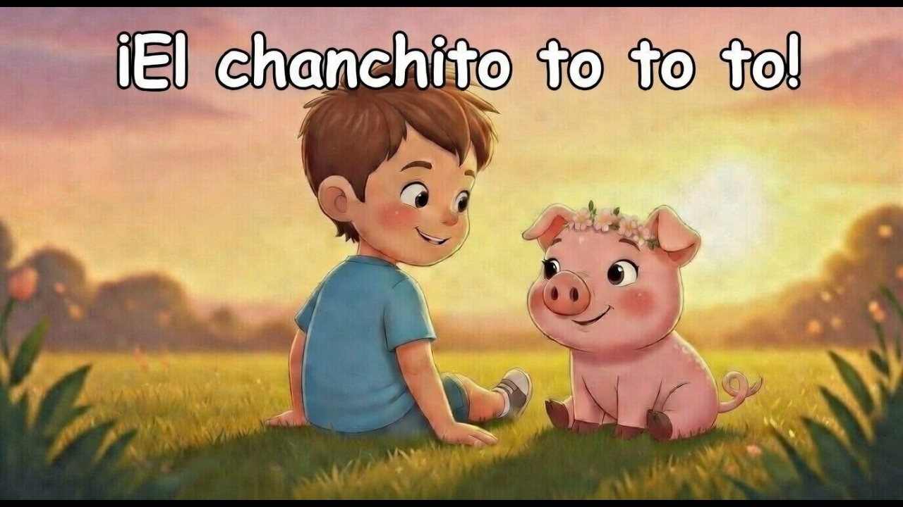 El Chanchito To To To 🐷 | Canción Infantil para Niños | pequeMundo Feliz