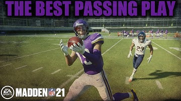 THE BEST PASSING PLAY IN MADDEN 21 BEATS EVERY DEFENSE! THIS OFFENSE IS CHEATING! MADDEN 21 TIPS