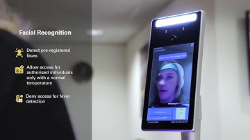 Contactless Thermal Imaging Temperature Monitor Camera System