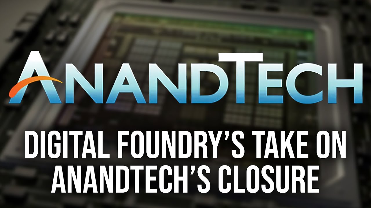 AnandTech Shut Down: A Tech Legend That Deserved So Much Better - YouTube