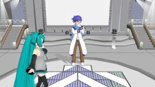 MMD Miku walks funny today...