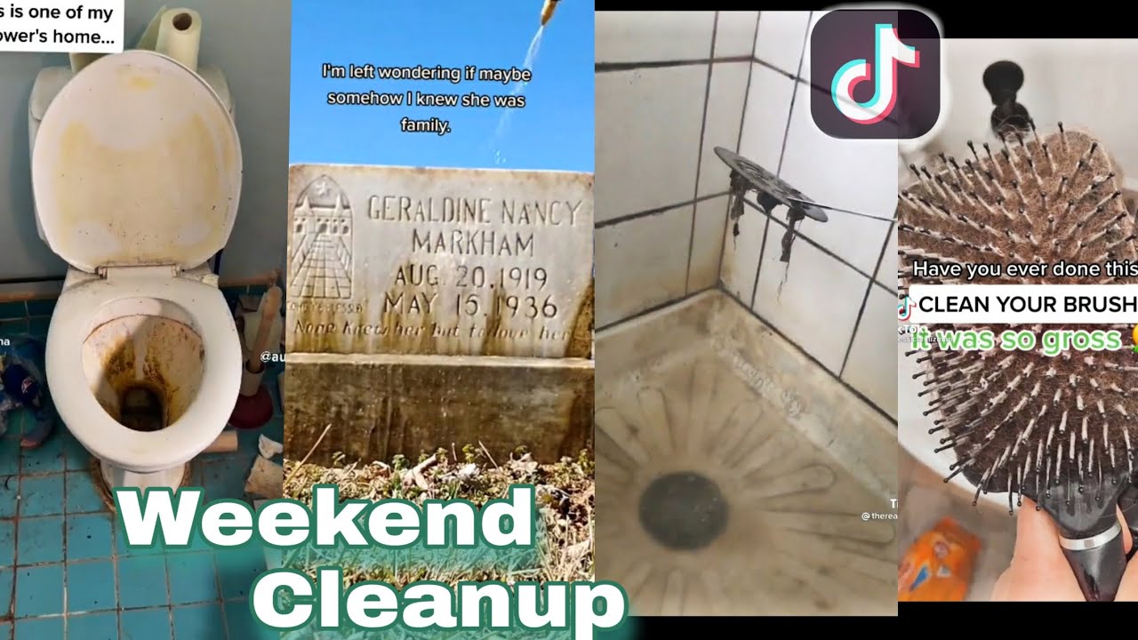 Cleaning TikToks To Get You In The Mood For The Weekend Cleanup YouTube