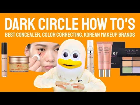 How to Remove Dark Circles with K-Beauty Concealers | Recommendations