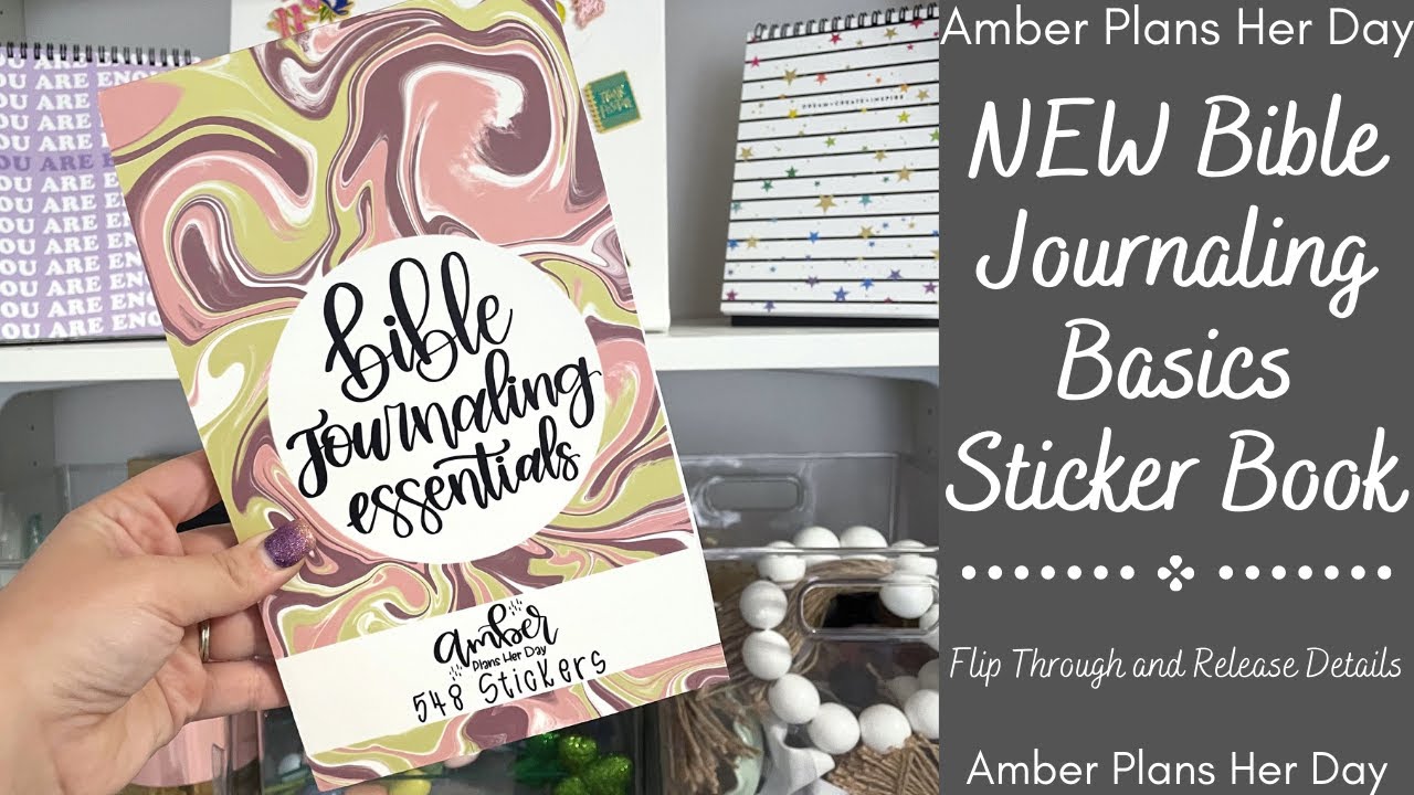 Sticker Paper Packs - Great for Making Bible Journaling Stickers - Great  for Stamping & Printing - For Your Bible Journaling! - ByTheWell4God