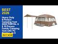 Heavy Duty 8-Person Camping Tent 2026