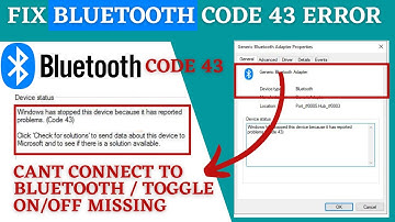 Windows 10 Bluetooth-code 43 oplossen in Apparaatbeheer | Bluetooth werkt niet