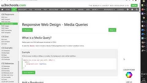 CSS: Reszponzív weboldalak 2.