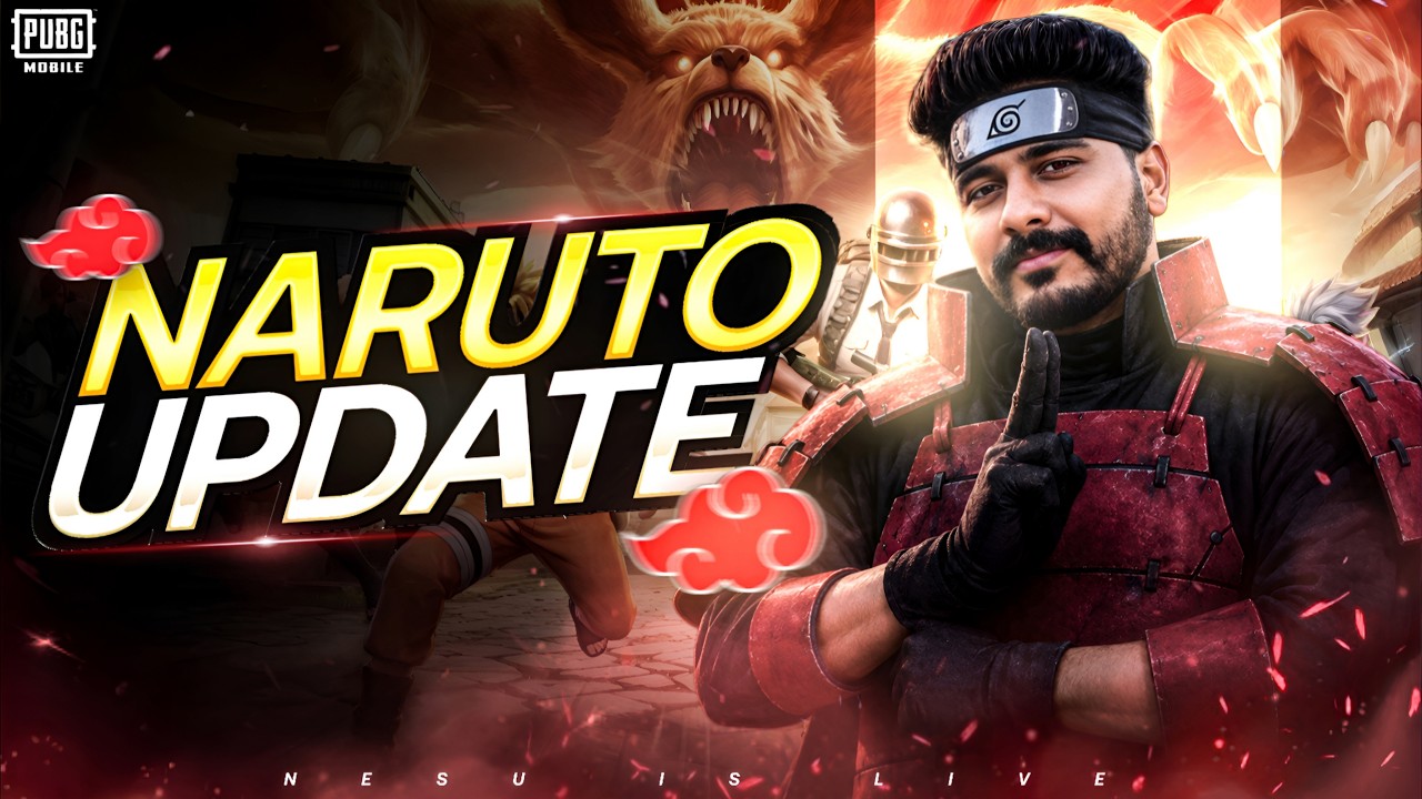 🔴 LIVE🍥 Naruto Update 🔥 | Nesamani Gaming 🔴 LIVE | BGMI New Event Hype
