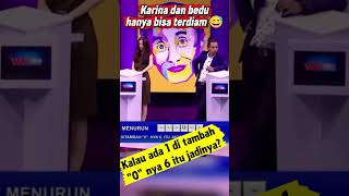 Bedu dan Karina hanya terdiam mendengar jawaban TTS Cak Lontong 😅 #humor #lucu #komedi #lawak