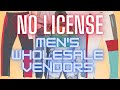 No License Men’s Wholesale Vendor List | Free Vendor List