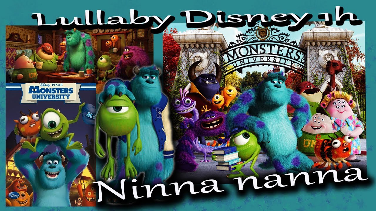 La Ninna Nanna Disney Piu Dolce 106 Lullaby Monsters University Ninna Nanna Monsters University Youtube