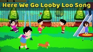 Here We Go Looby Loo Song Nursery Rhymes Kids Baby Rhymes Toddler Songs Pre School Learning
