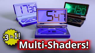 Digital LCD Timer in 3 Styles - detailed description.