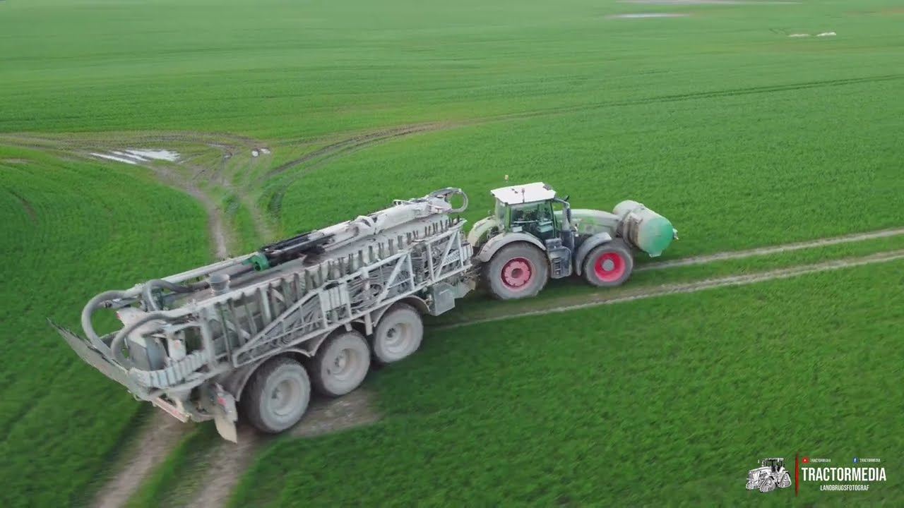 Slurry 2024 I Fendt 942 w/ Samson PG II 28 + 3 SBH4 36M I Henriks Maskinstation