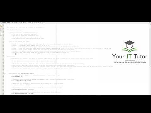 Java Data Types  Tutorial || Data Types Explained  ||  Your IT Tutor