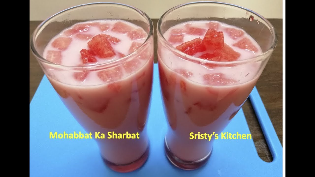 Purani Delhi Special Mohabbat Ka Sharbat Recipe(HD) Unique Summer
