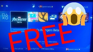 How to Download Marvels Avengers Beta Free in PlayStation screenshot 3