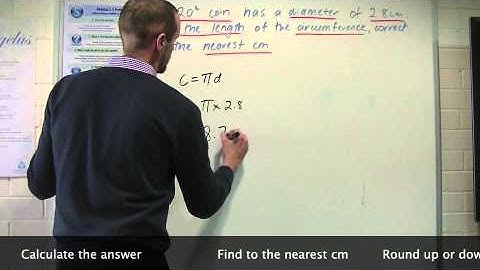 Problem Solving Circles & Cylinders 1