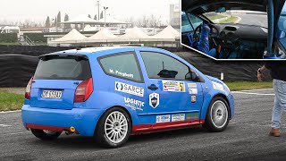 Citroën C2 R2 Max Fwd Rally Car In Action 1.6L 4-Cylinder W 5-Speed Sequential Gearbox Sound