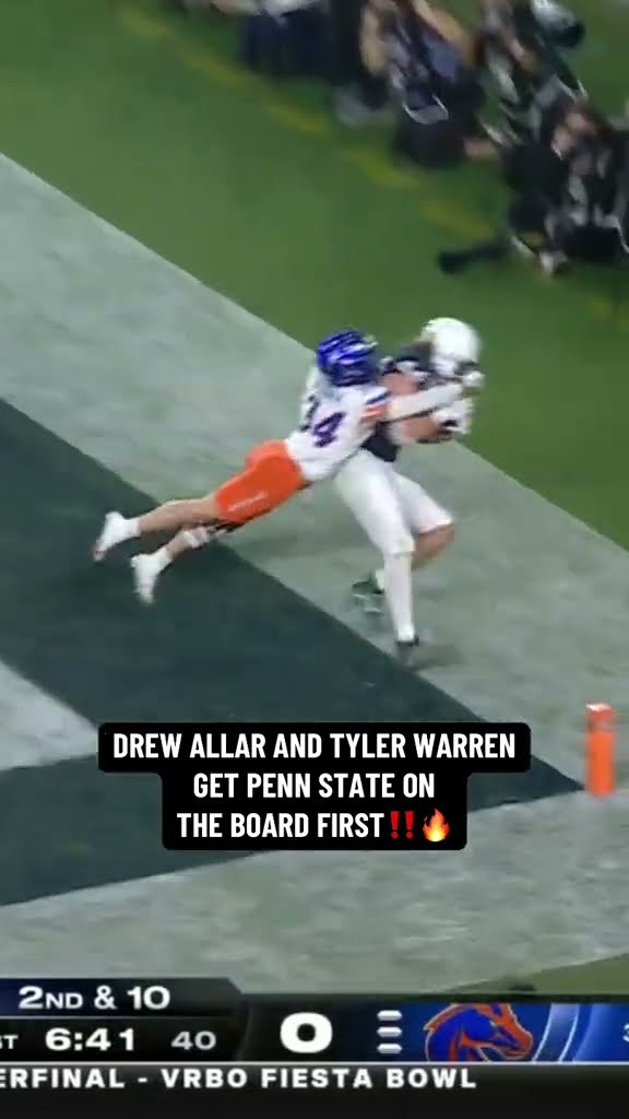 Allar ➡️ Warren for a Penn State TD