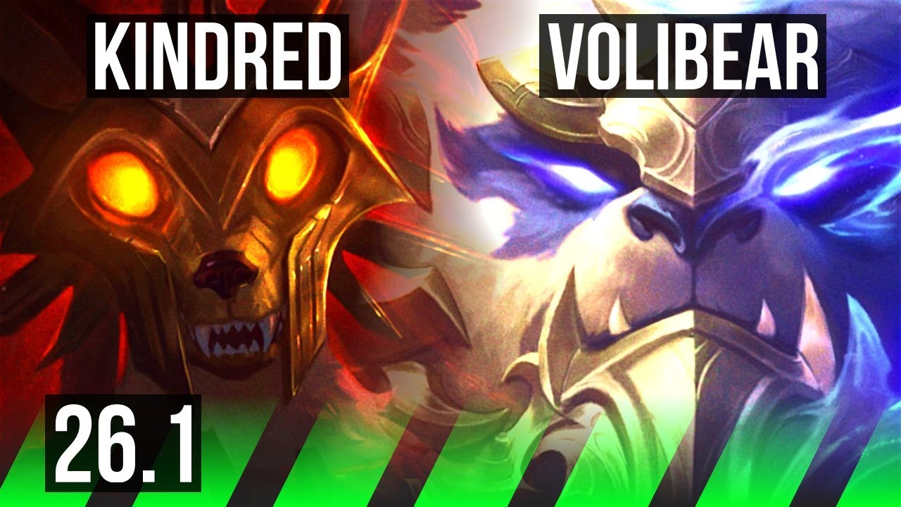 KINDRED vs VOLIBEAR (JGL) | 61K damage | EUW Diamond | 26.1