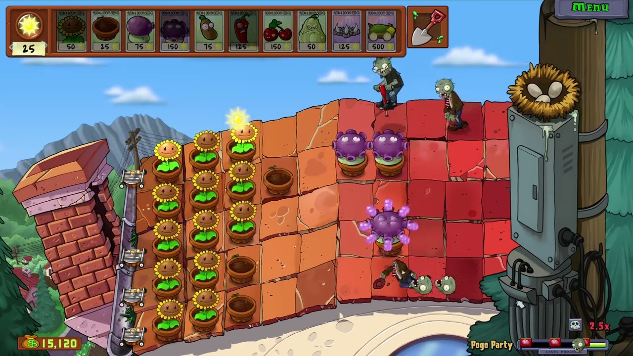 Plants vs Zombies Replanted: Sproing! Sproing! achievement