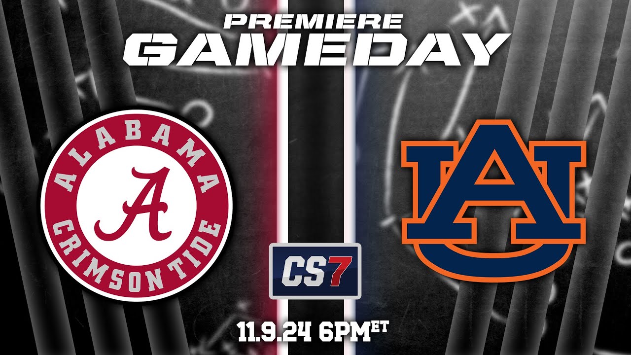 College Football 25: #4 Alabama vs Auburn - Week 14, RFL CS7 | CPU vs ...