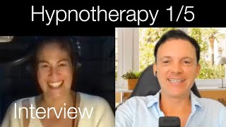 Hypnotherapy Sessions 1 of 5 | Demonstration Live Real Full | Pre Interview