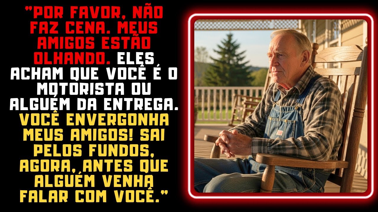 Filha me expulsou da festa: 