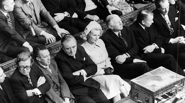 Margaret Thatcher v PM Harold Wilson: 12 June 1975